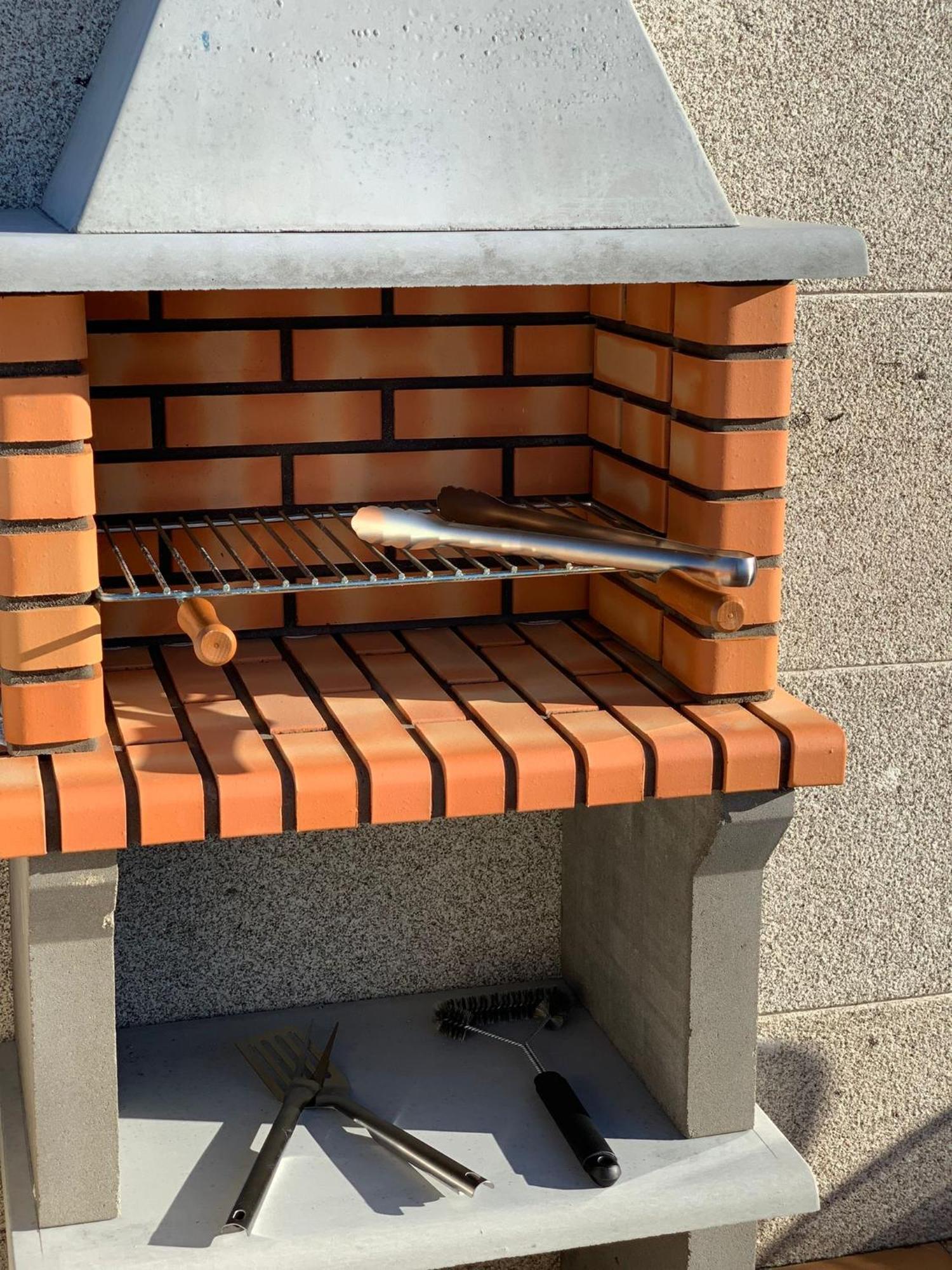 "Sanxenxo Holidays" Atico Con Garaje, Barbacoa Y Piscina A 5 Min Del Centro Luaran gambar